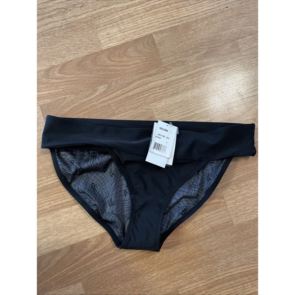 Volcom Women’s Hipster Bikini Bottoms Size Large NWT - Picture 2 of 4